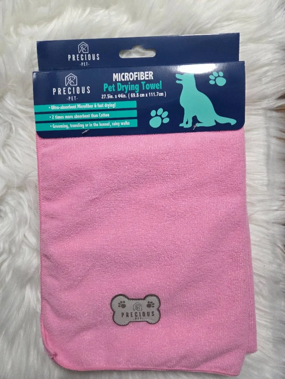 Precious Pet Microfiber Pet Drying Towel